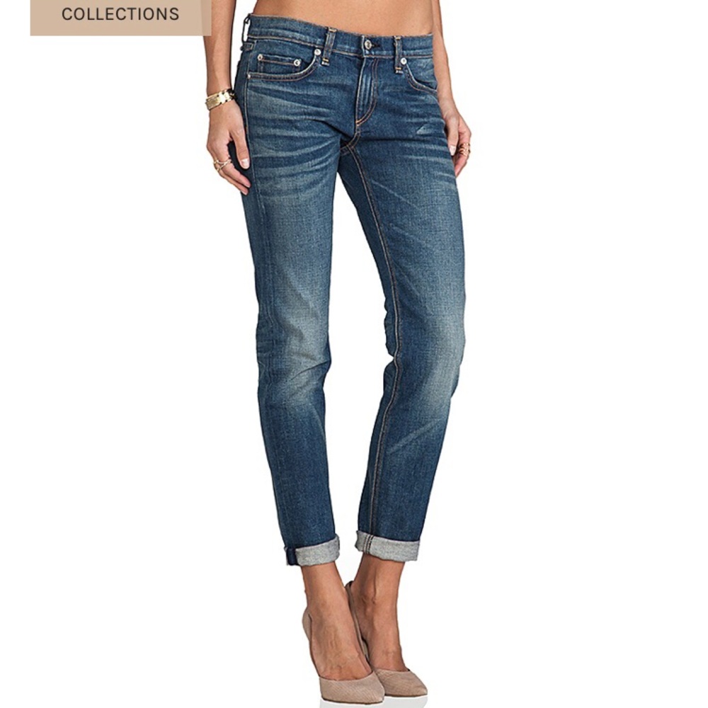 🌟 Rag & Bone Dre Boyfriend Jean EUC 🌟